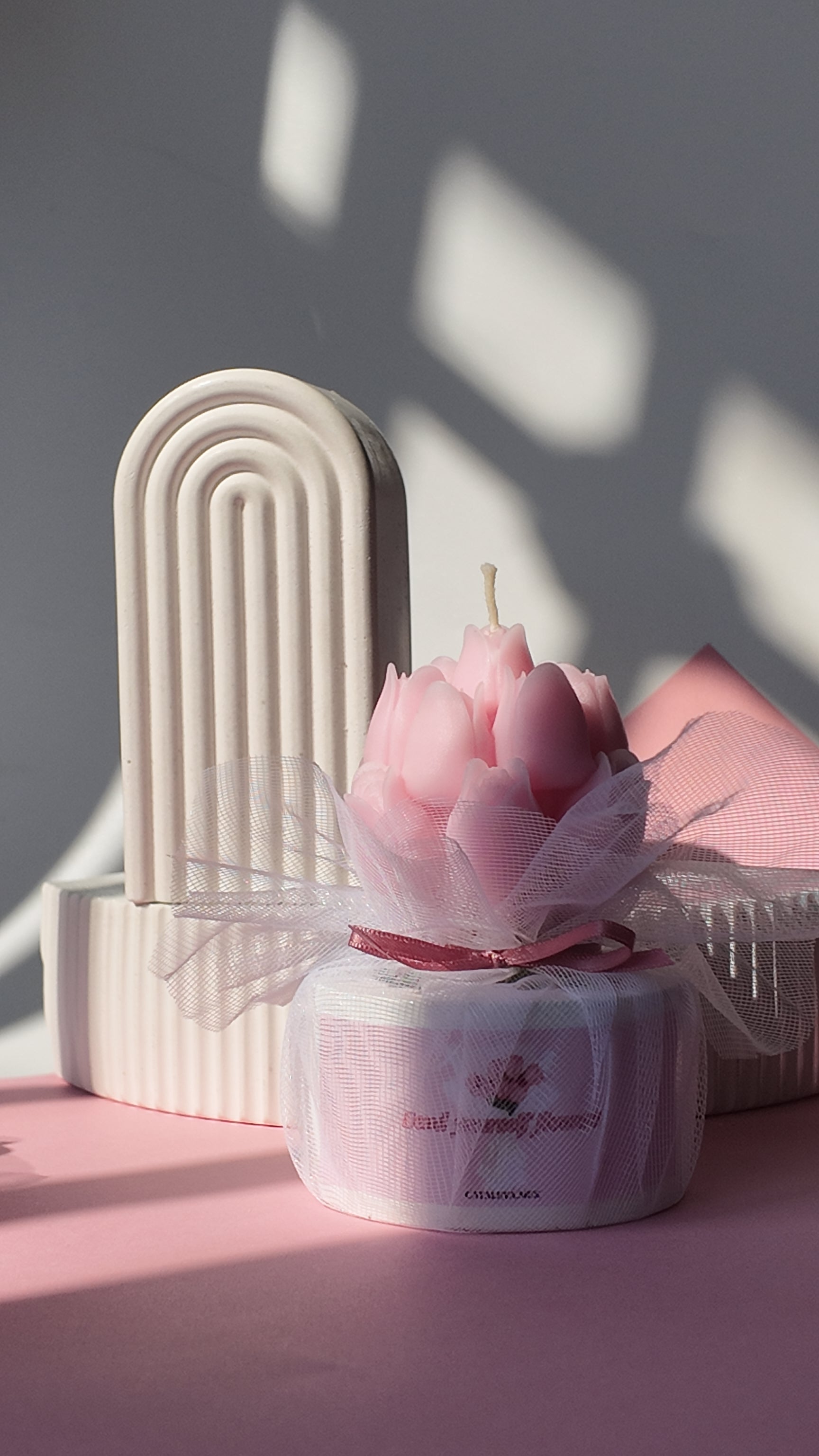 Tulipán Ramo. Base concreto