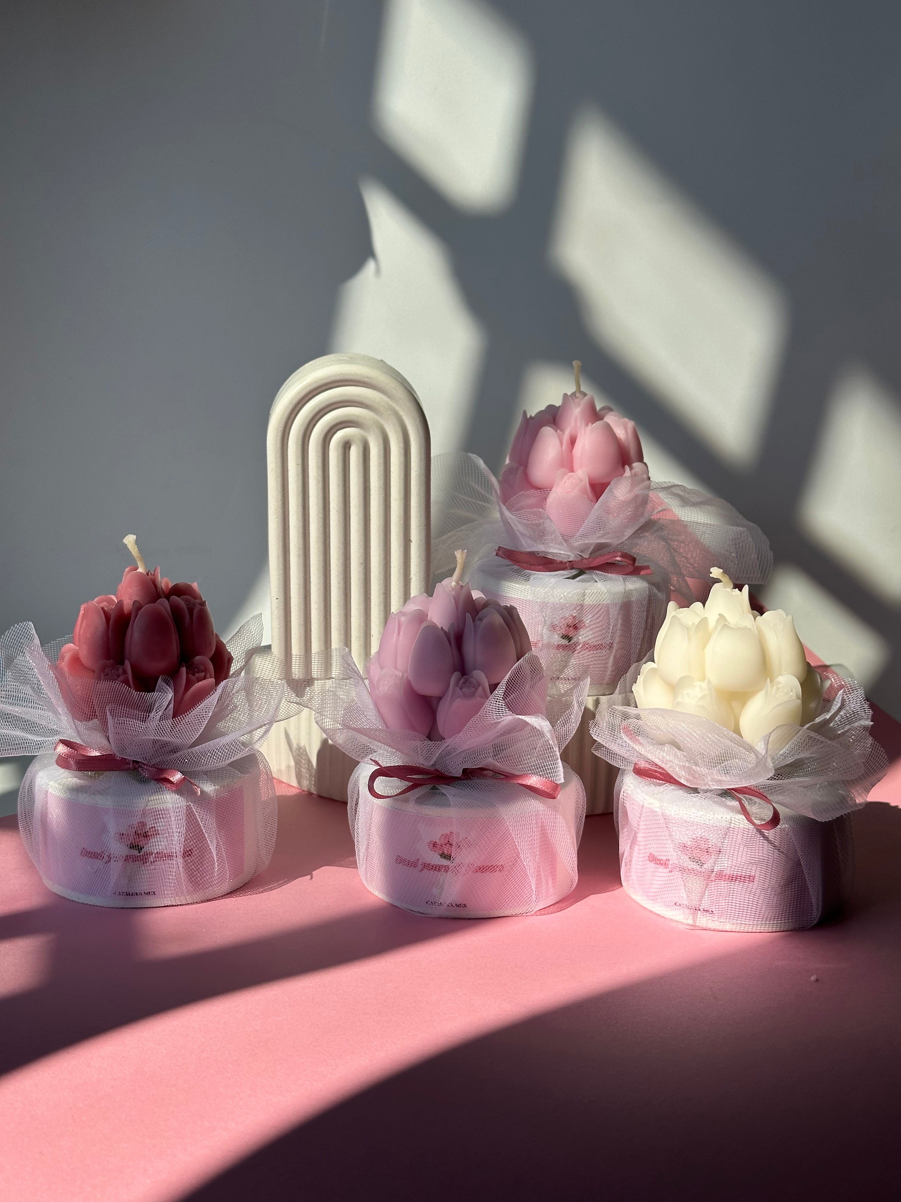 Tulipán Ramo. Base concreto