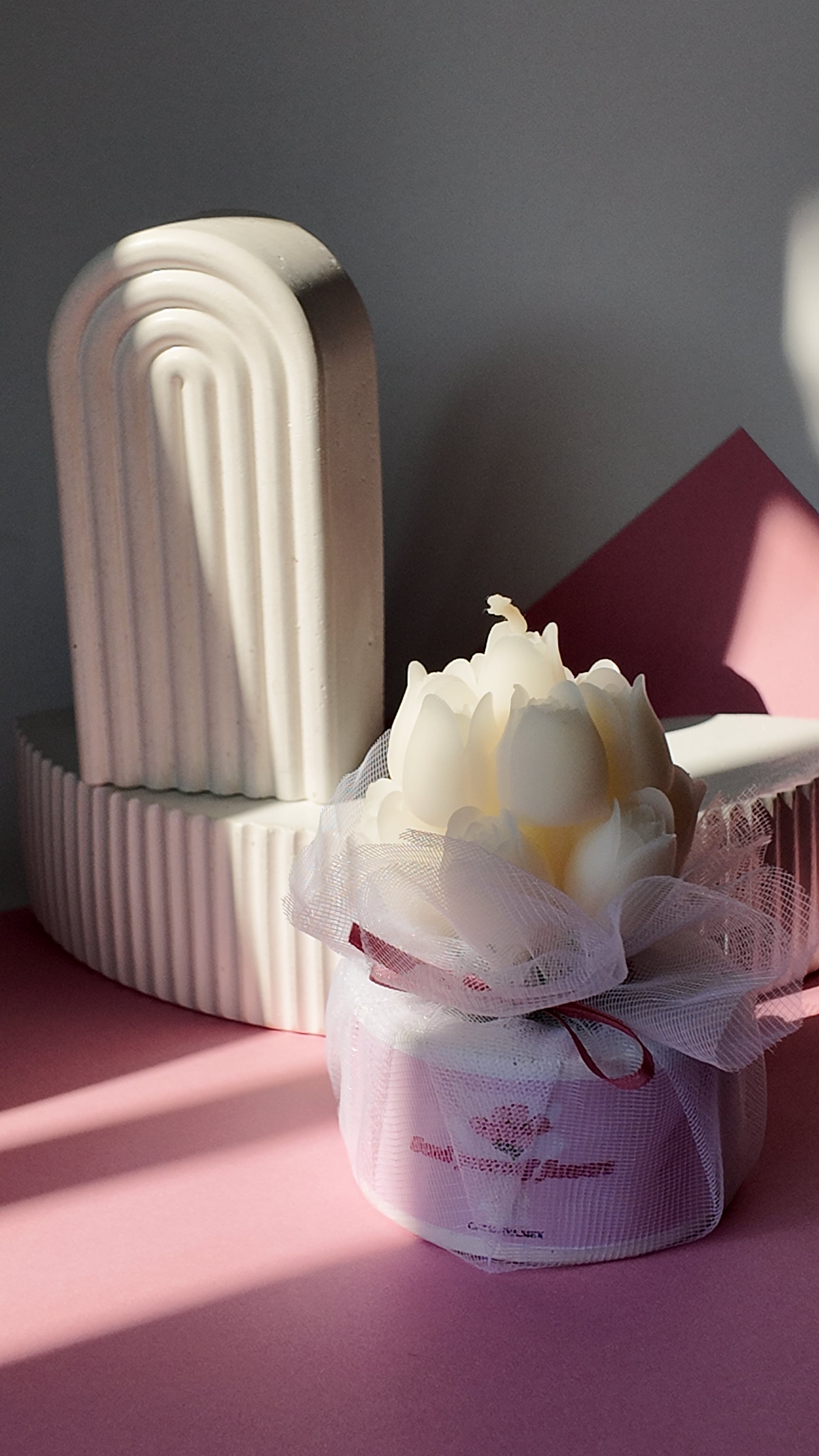 Tulipán Ramo. Base concreto